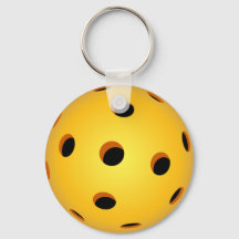 Pickleball Sleutelhanger - Geel