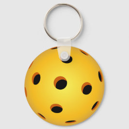 Pickleball Sleutelhanger - Geel