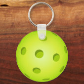 Pickleball Sleutelhanger - groen (Voorkant)
