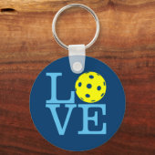 Pickleball Sleutelhanger - LOVE (Voorkant)
