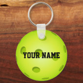 Pickleball Sleutelhanger - NAAM VAN DE DOUANE (Voorkant)