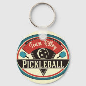 Pickleball-Sleutelhanger - ontwerp Sleutelhanger (Voorkant)