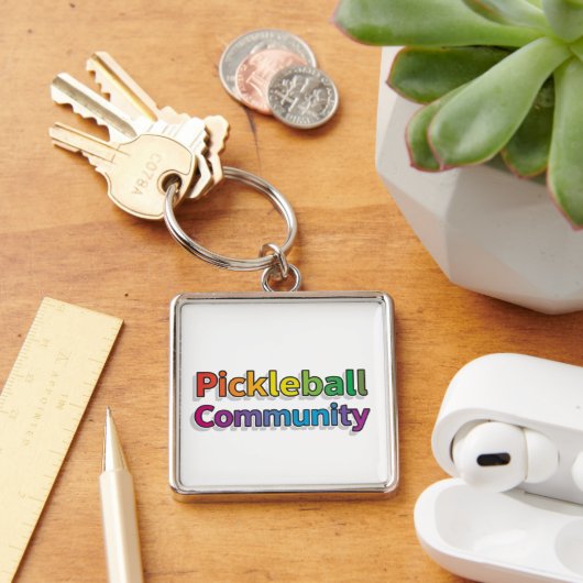 Pickleball-sleutelhanger Sleutelhanger (Bureau)