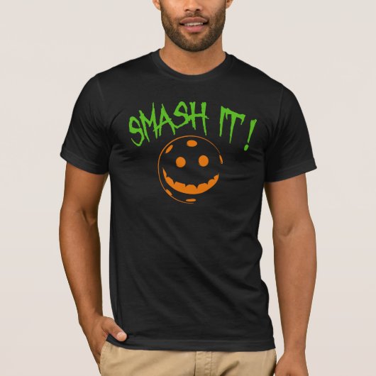 Pickleball smash t-shirt (Voorkant)