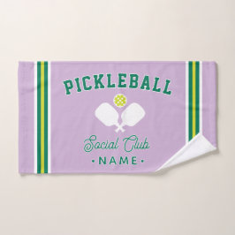 Pickleball Social Club, Aangepaste Naam Sporten Handdoek