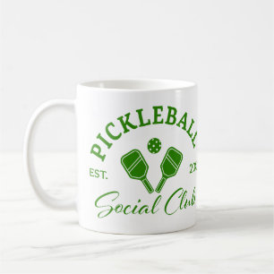 Pickleball Social Club Beker Custom EST Jaar Koffiemok