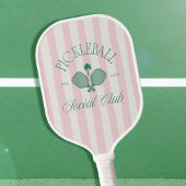 Pickleball Social Club Old Money Esthetische Paddl Pickleball Paddle