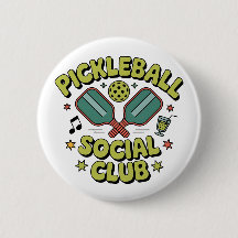 Pickleball Social Club Retro Design voor spelers