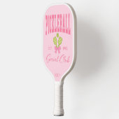 Pickleball Social Club Roze Bow Monogram Pickleball Paddle (Links)