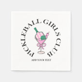 Pickleball Social Club Servet (Voorkant)