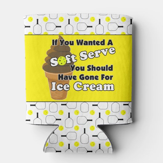 Pickleball Soft Serve, ga naar Ice Cream in plaats Blikjeskoeler (Achterkant)