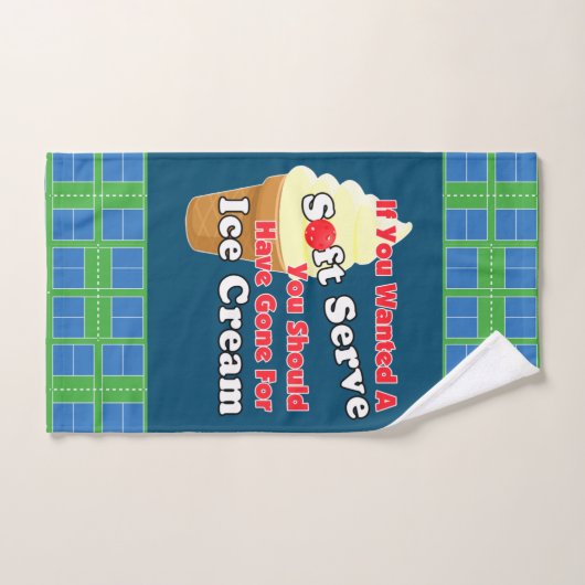 Pickleball Soft Serve? Ga naar Ice Cream in plaats Handdoek (Handdoek)