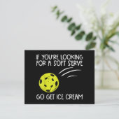 Pickleball Soft Serve Get Ice Cream Pickle Ball Me (Staand voorkant)