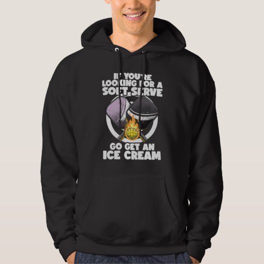 Pickleball Soft Serve Pickleballer Lucky Pickleba Hoodie (Voorkant)