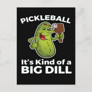 Pickleball Soort van een Grote Deal Feestdagenkaart