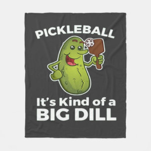 Pickleball Soort van een Grote Deal Fleece Deken