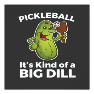 Pickleball Soort van een Grote Deal Foto Afdruk