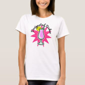 Pickleball Speciaal Dinker - Roze cocktail T-shirt (Voorkant)