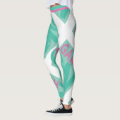 Pickleball-spel aan - pastel (XL-tegelgrootte) Leggings (Links)