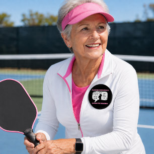 Pickleball Spelen Verbetert Geheugen Grappig Ronde Button 5,7 Cm