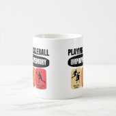 Pickleball spelen verbetert het geheugen koffiemok (Center)