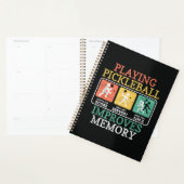 Pickleball spelen verbetert het geheugen planner (Display)
