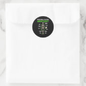 Pickleball-speler anatomie grappige dink pickle ba ronde sticker (Tas)