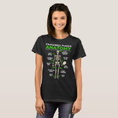 Pickleball-speler anatomie grappige dink pickle ba t-shirt (Voorkant volledig)