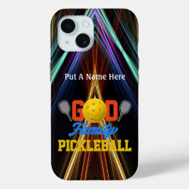 Pickleball-speler/Fan personaliseer Case-Mate iPhone 15 Case