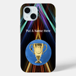 Pickleball-speler/ fan personaliseren iPhone 15 case