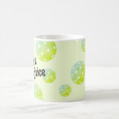 Pickleball Speler Gift Sport Groene Aangepaste Naa Koffiemok (Center)