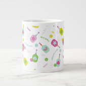 Pickleball Speler Gift voor Haar Pink Specialty Mo Grote Koffiekop (Voorkant)