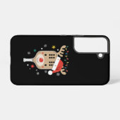 Pickleball Speler Kerstvakantie Rendier Xmas Samsung Galaxy Hoesje (Achterkant horizontaal)