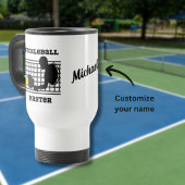 Pickleball speler meester winnaar aangepaste naam reisbeker