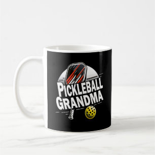 Pickleball speler oma grappig koffiemok