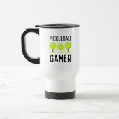 Pickleball-speler Paddles en Bal Reisbeker (Links)