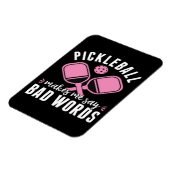 Pickleball speler Pickleball doet me slecht zeggen Magneet (Linkerzijde)