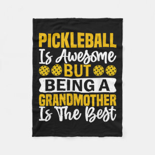 Pickleball Speler Quote Grappige Pickleball Lover  Fleece Deken