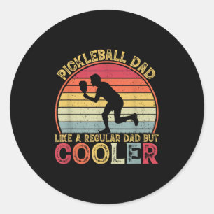 Pickleball Speler Quote Grappige Pickleball Lover  Ronde Sticker