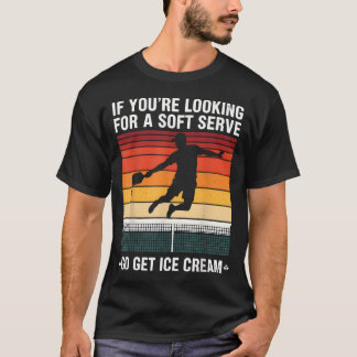 Pickleball Speler Retro Vintage Grappige Pickle T-shirt