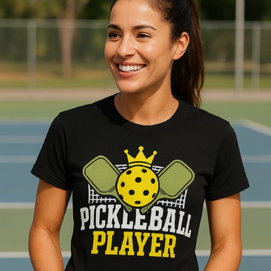 Pickleball Speler Tri-Blend Shirt
