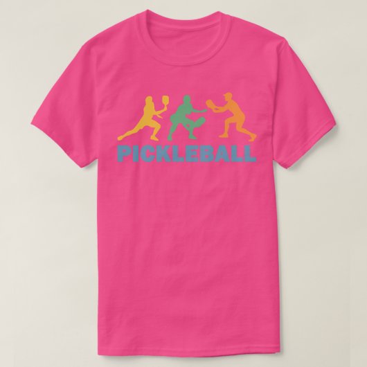 Pickleball Spelers 2 T-shirt (Design voorkant)