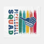 Pickleball Spelers Gift Idee Fleece Deken (Voorkant (Horizontaal))