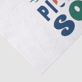 Pickleball Spelers Gift Idee Tissuepapier (Detail)