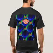 Pickleball Spiral 14A-shirts T-shirt (Achterkant)