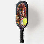 Pickleball Spirit Animal - Lion Smash Art Pickleball Paddle (Links)