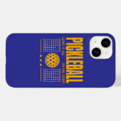 Pickleball Spirit - Laat het allemaal op de baan Case-Mate iPhone Case (Achterkant (horizontaal))