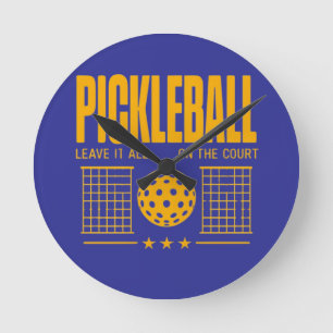 Pickleball Spirit - Laat het allemaal op de baan Ronde Klok