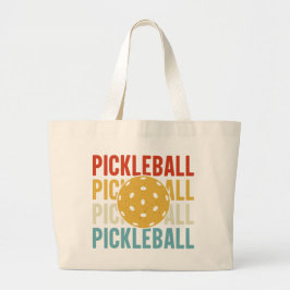 Pickleball Sport Grote Tote Bag