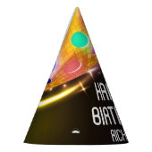 Pickleball Sport Neon Thema Disco bal Party Feesthoedjes (Links)